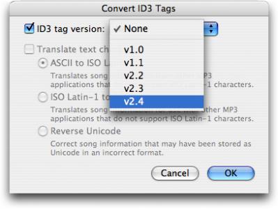 iTunes-Convert-ID3-Tags