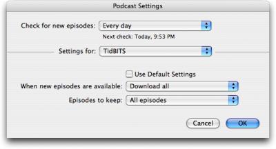 iTunes-podcast-settings